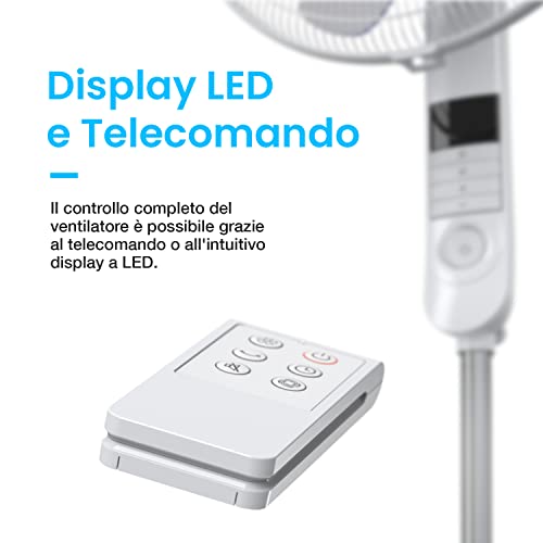 Pro Breeze Ventilatore a piantana