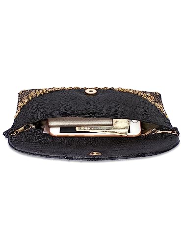 Image of Peora Malti Color Clutch Purses for Women Handmade Evening Handbags Bridal Clutch