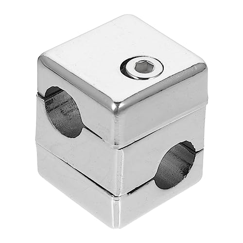 KICHOUSE Stainless Steel Square Cross Clamp Brackets for Laboratory Clip Electroplating Clamp Holder Diameter 10mm Sturdy and Safe