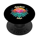 Azoren-Strand-Souvenir – Portugal-Erinnerung. PopSockets mit austauschbarem PopGrip
