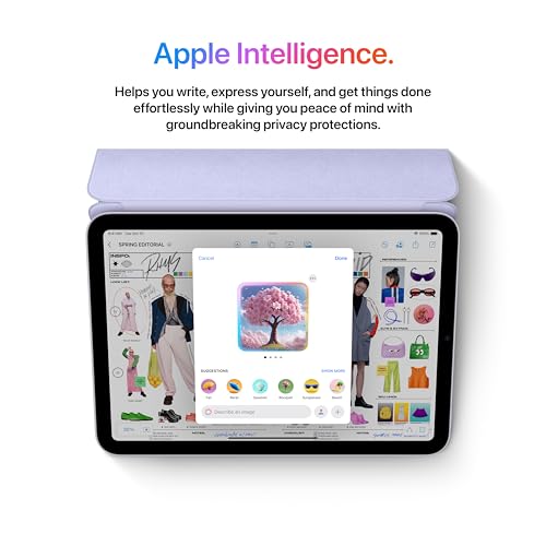 Image of Apple iPad mini (A17 Pro): Apple Intelligence, 8.3-inch Liquid Retina Display, 512GB, Wi-Fi 6E + 5G Cellular, 12MP Front /12MP Back Camera, Touch ID, All-Day Battery Life - Starlight