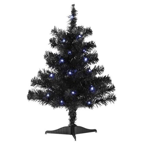 Old World Christmas Mini Black Tree Pre-lit