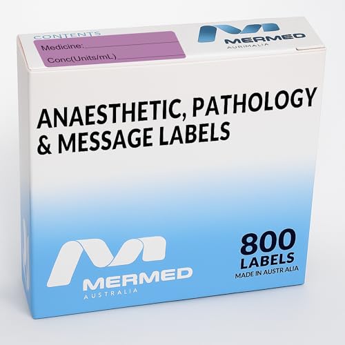 Image of Violet Medicine Syringe Labels (Units /mL) - 800 Medication Labels Stickers, 12mm x 40mm, for Hospitals, Pharmacy & Vet