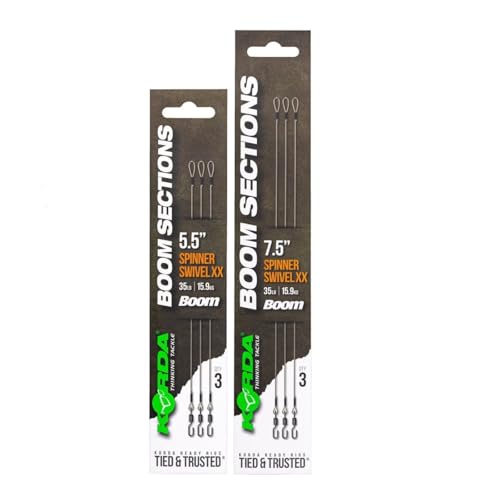 Korda Booms Spinner Swivel XX - 3 Karpfenrigs