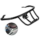 Artudatech Gepäckträger Rear Luggage Rack Grab Handle Black Fit for Vespa Primavera Sprint 50 125 150 BLK