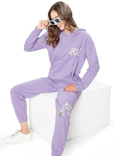 Image of WEET Women Kangaroo Pocket Hoodie & Joggers Track Suit Co-ord Set
