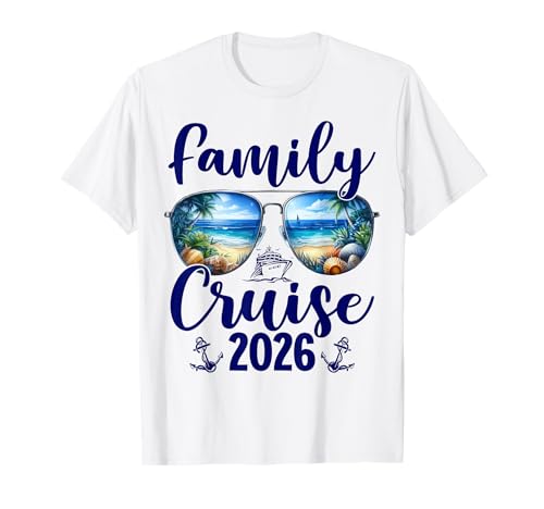 Family Cruise 2026 Matching Family Cruise Summer Vacation T-Shirt