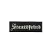 Produktbild Aufnäher Patches Staatsfeind Gr. ca. 12 x 3,8cm 20670