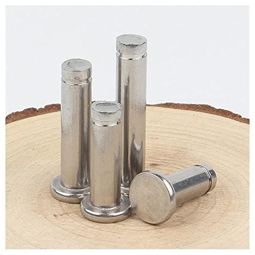 Axe en acier inoxydable 304 M6x60mm avec goupilles de positionnement cylindriques - 3