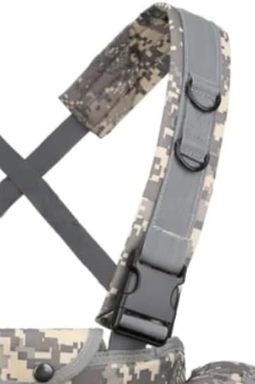 【ロシア軍】 VKBO 特殊部隊 AK/M16 タクティカルベスト ACU グレーデジタルフローラ 迷彩 個人装備 戦闘服 迷彩服