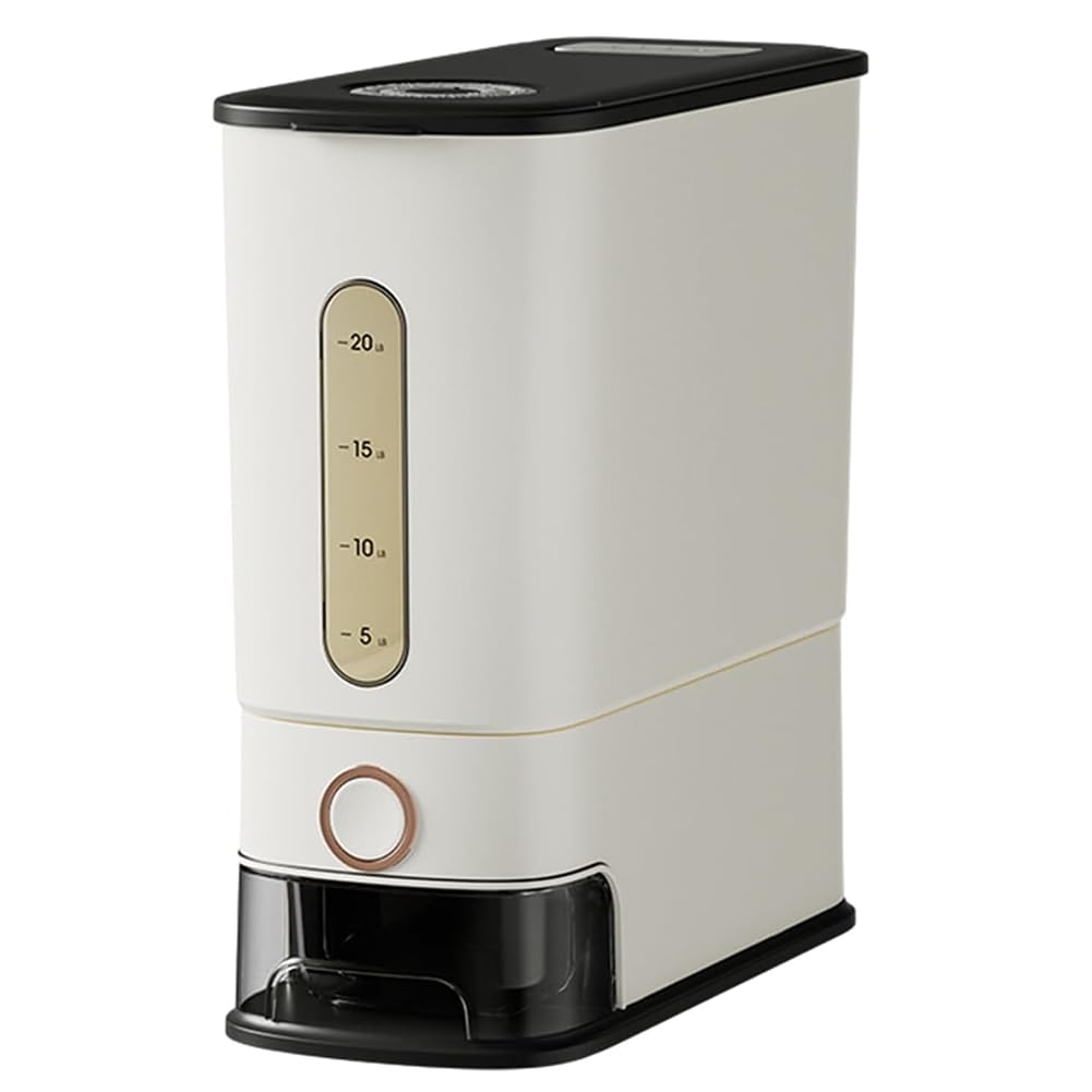 Hndhbfgrt Rice Dispenser,for Cereal Food Household Living Room-Tight Seal Storage Food Preservation-Rice Storage Dispenser