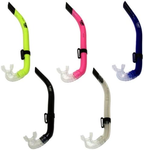 Promate Splash Snorkel with Silicone Mouthpiece Basic "J" Shutgun No Purge Style
