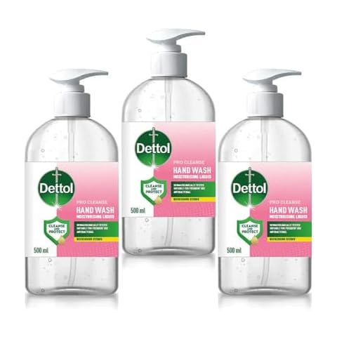Dettol Pro Cleanse Antibacterial Hand Soap 3-Pack Cover