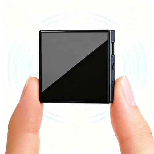 Mini Square Magnetic Voice Recorder 128GB Portable Voice Activated Audio Recorder with Noise...