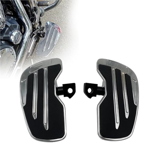 Repose-pieds avant moto large avec surface antidérapante pour Kawasaki Vulcan S 650 S650