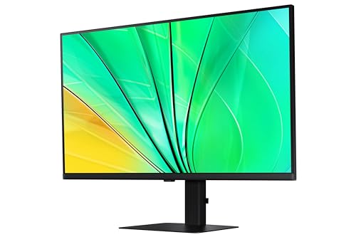 Image of Samsung 32-Inch(80cm) QHD ViewFinity S6 Monitor, IPS, 100 Hz, 1.07 Billion Colors, HDR10, Multiple Ports, Easy Setup, Height Adjustable Stand, Pivot, Eye Care Technology (LS32D600EAWXXL, Black)