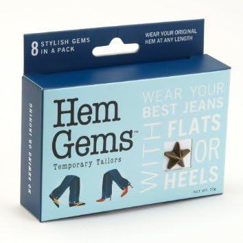 New! Hem Gems for Temporary Hemming -Nautical Star - Gold Color