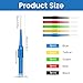 15 PCS Back Probe Kit Automotive with 4mm Banana Socket (0.7mm Needle), Non-Destructive Test Back Probe Pin Wire Piercing Probes Pin Multimeter Probes Insulation Wire Piercing Needle for Car Tester