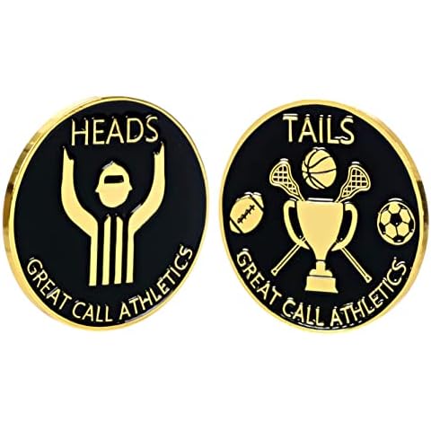 Great Call Athletics | Referee Official Flip Coin | Football Soccer Volleyball Lacrosse | Official's Choice! Cover