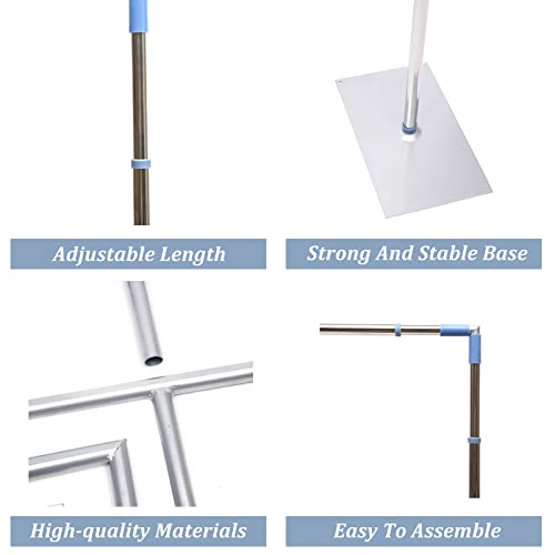 9.84Ft X 19.7Ft Photographic Studio Photo Backgrounds Stand Portable Pipe And Drape Backdrop Kit Curtain Frame Backdrop Stand Pipe Kit Telescopic Adjustable #TOP3