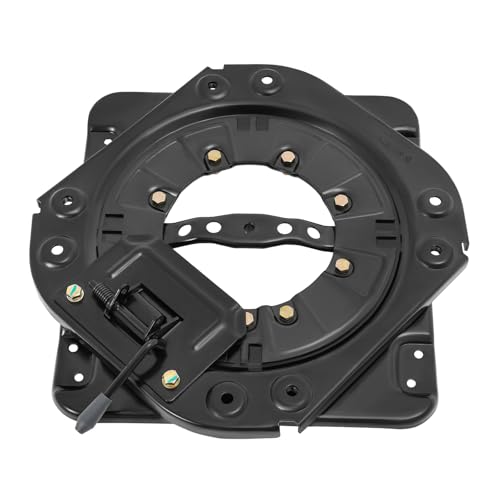 SanBouSi Embase Pivotante Siege, Base Pivotante en Acier 3.0mm - Rotation 360° - pour Camping-Car, Fourgon, Bateau, Camion, Bus & Véhicules Utilitaires