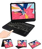 LENRICH iPad Mini 6 case Keyboard 2021 8.3 inch 6th Generation Trackpad Backlit 7 Color,Backlight...
