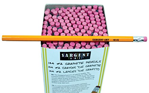 Lápices de grafito Sargent Art 2HB pack 144 miniatura 2