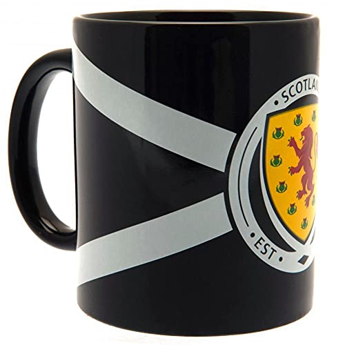 Hy-Pro, tazza in ceramica con licenza ufficiale Scotland FA, 325 ml, per bevande calde, adatta al microonde e alla lavastoviglie, regalo per uomini e ragazzi