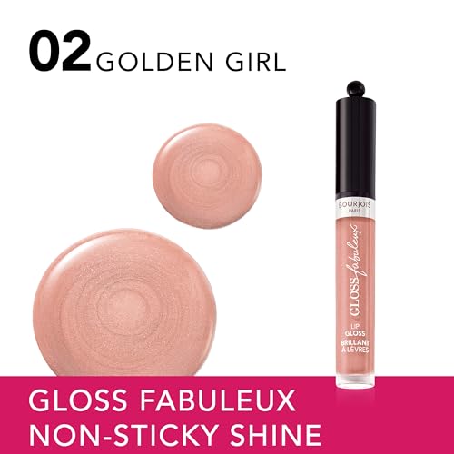 Bourjois Gloss Fabuleux Lip Gloss 02 Golden Girl 2.4 Gr Bourjois Gloss - vue 6