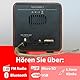 Opis Radio 2 – Mini Wallnuß Nostalgie Vintage Radio mit Bluetooth Lautsprecher im Retro Design Look aus Holz