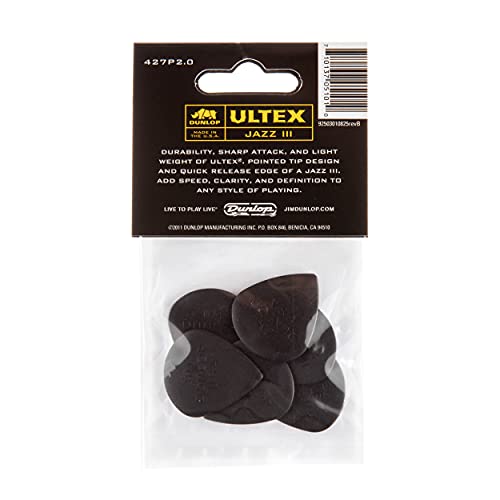 Ultex Jazz III 2,00mm sachet de 6 - Les Beatles, Paul McCartney, John Lennon, RIngo Starr, George Harrison Ultex Jazz III 2,00mm sachet de 6 – Image 5