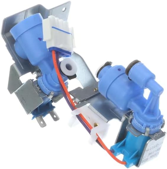 WR57X27527 Double Water Valve Assembly Compatible With GE Refrigerators - Budora - AP6286523, 4590340, PS12172972