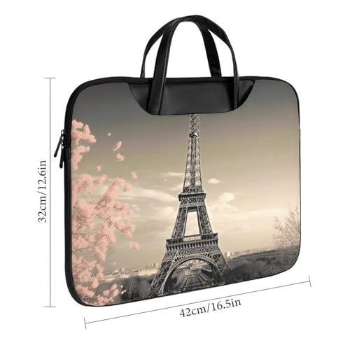 Bolsa para laptop impermeable de cuero 15.6 pulgadas miniatura 3