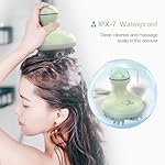 COMFIER Electric Cordless Hair Scalp Massager,Waterproof Head Massager with Mutlti-Modes Vibration,Portable Handheld Head Scratcher for Hair Growth,Full Body Kneading & 84 Massage Nodes - Image 3