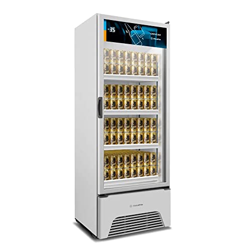 Cervejeira Expositor Vertical 127v Porta de Vidro 497 Litros VN50AH Optima Branca - Metalfrio