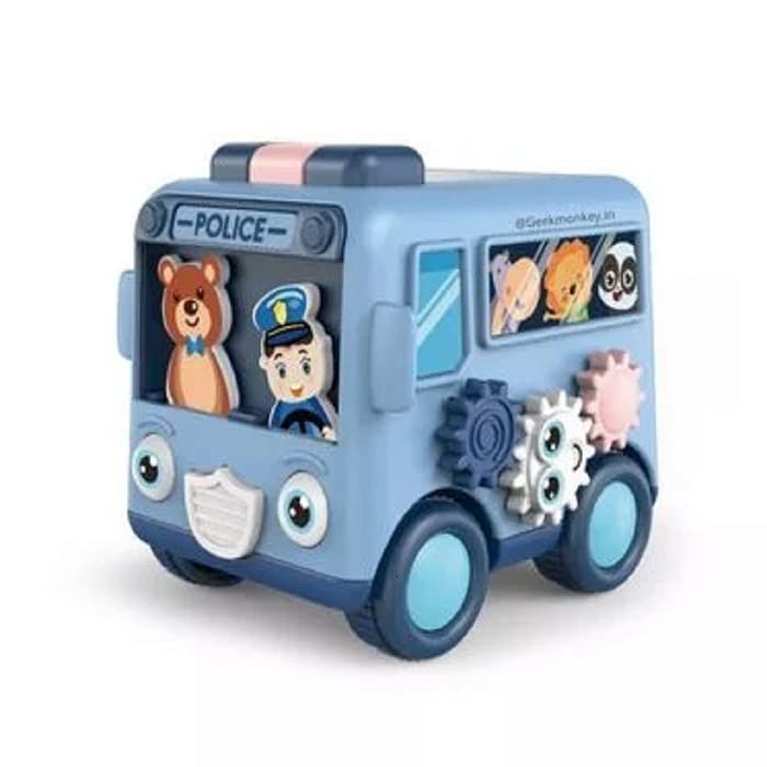 Geekmonkey Cute School Bus Friction Toy | Miniature Transport Toys | Tiny Toys for Kids | Endless Fun Games (B0BPXSP7XP) Amazon Price History, Amazon Price Tracker