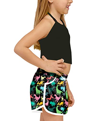 Deerose Kids American Flag Swim Shorts Quick Dry Swimming Board Shorts Active Swim Trunk 5-14 Years3