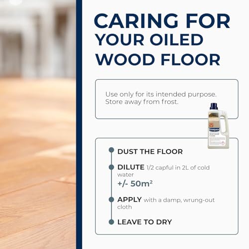 STARWAX - Pflegeseife für geöltes Parkett - Reinigt, frischt den Glanz auf und kaschiert Kratzer - Auf Pflanzenölbasis - - 3 x 1 l - 36 Anwendungen auf 60 m²