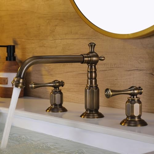 Robinets pour lavabo de salle de bain antique pour créer une ambiance spa rétro