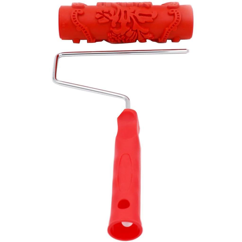 TWISAXC for Creative Wall Painting Enhancement with Embossing Roller and Patterned Paint Roller Featuring Beautiful Patterns Embossing Paint Wood Pattern Painting
