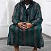 Kurta Men Thobe Kaftan Muslim Clothes Robe Nightgown Tunic Long Sleeve Oversized Shirts Man Vintage Outdoor Light Crewneck Shirts Solid Color Fitted Bathrobe Green