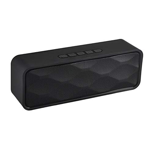 Teconica FJ98 Bass Sound Bluetooth Speaker with in-Built Mic | Noise Reduction & Support FM | AUX | USB & SD Card Compatible with All Smartphones & Other Devices (Multi Colour)