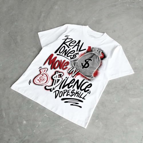 Image of DopeSkill Graphic Tee Streetwear Hip Hop Hypebeast Unisex T-Shirt Sneaker Colour Matching Shirts Inspired Motivation Quotes