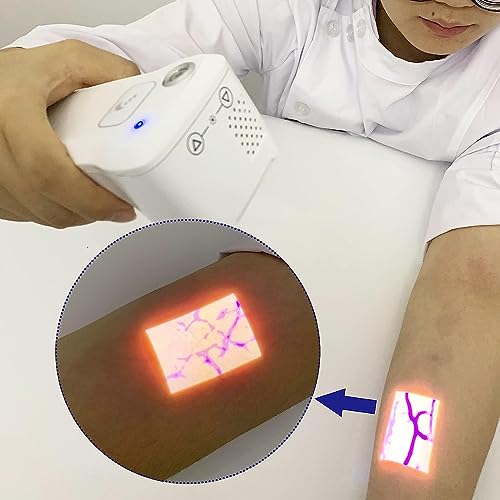 Infrared Vein Finder Locator for Adult & Baby Vein Viewer, Vein Illumination Detector, Vein Light Projection Visualization for Nurses(Portable with Mobile Support)