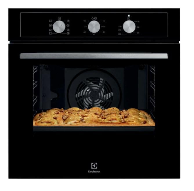 Electrolux Forno Multifunzione da Incasso 300 72L EOH2H04K Nero