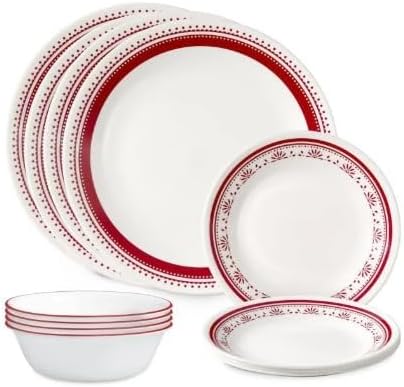 12-Piece Sadie Dinnerware Set by Corelle