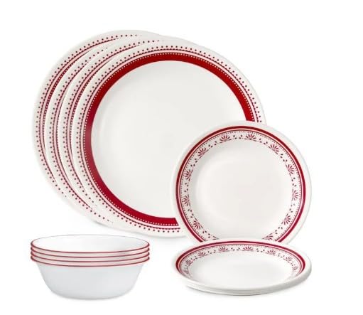 12-Piece Sadie Dinnerware Set by Corelle