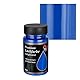 Ideen mit Herz Premium Lackfarbe | hochglänzend | 90 ml | ideal für Holz, Styropor, Kunststoff, Glas, Keramik (blau)