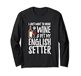 English Setter Mom Wine T-Shirts
