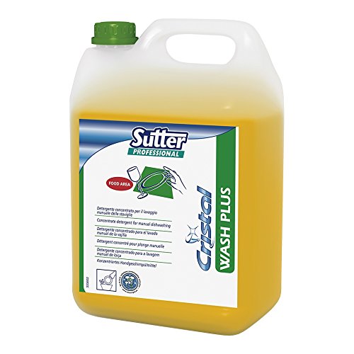 Sutter Professional Wash Plus Detergente Neutro per Stoviglie, 5 kg